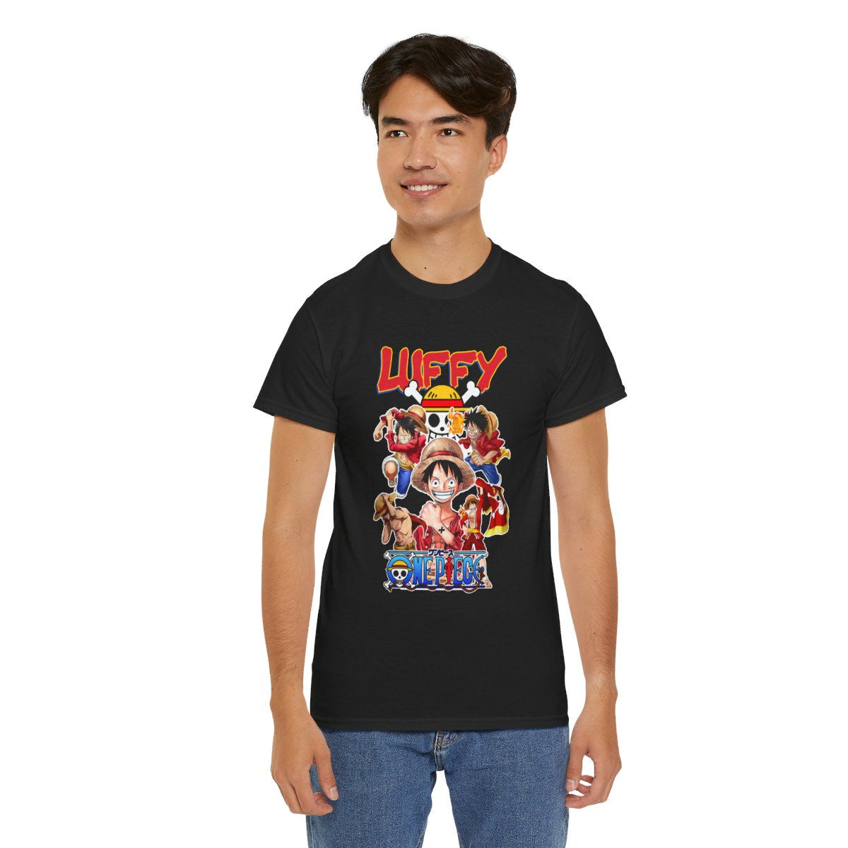 Tee shirt Unisex Luffy One piece Homme/Femme