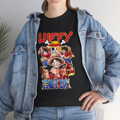 Tee shirt Unisex Luffy One piece Homme/Femme
