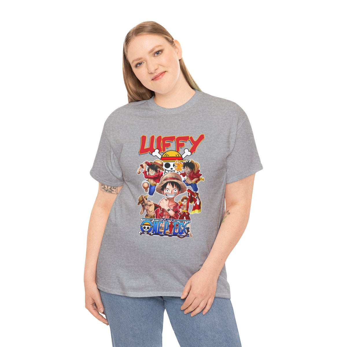Tee shirt Unisex Luffy One piece Homme/Femme