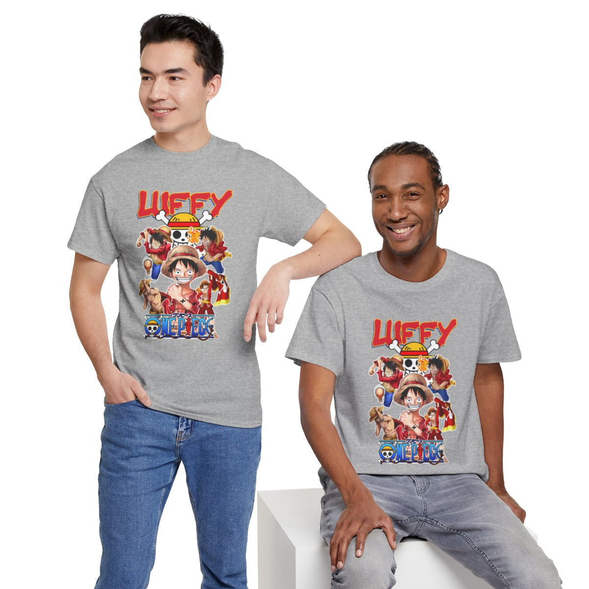 Tee shirt Unisex Luffy One piece Homme/Femme