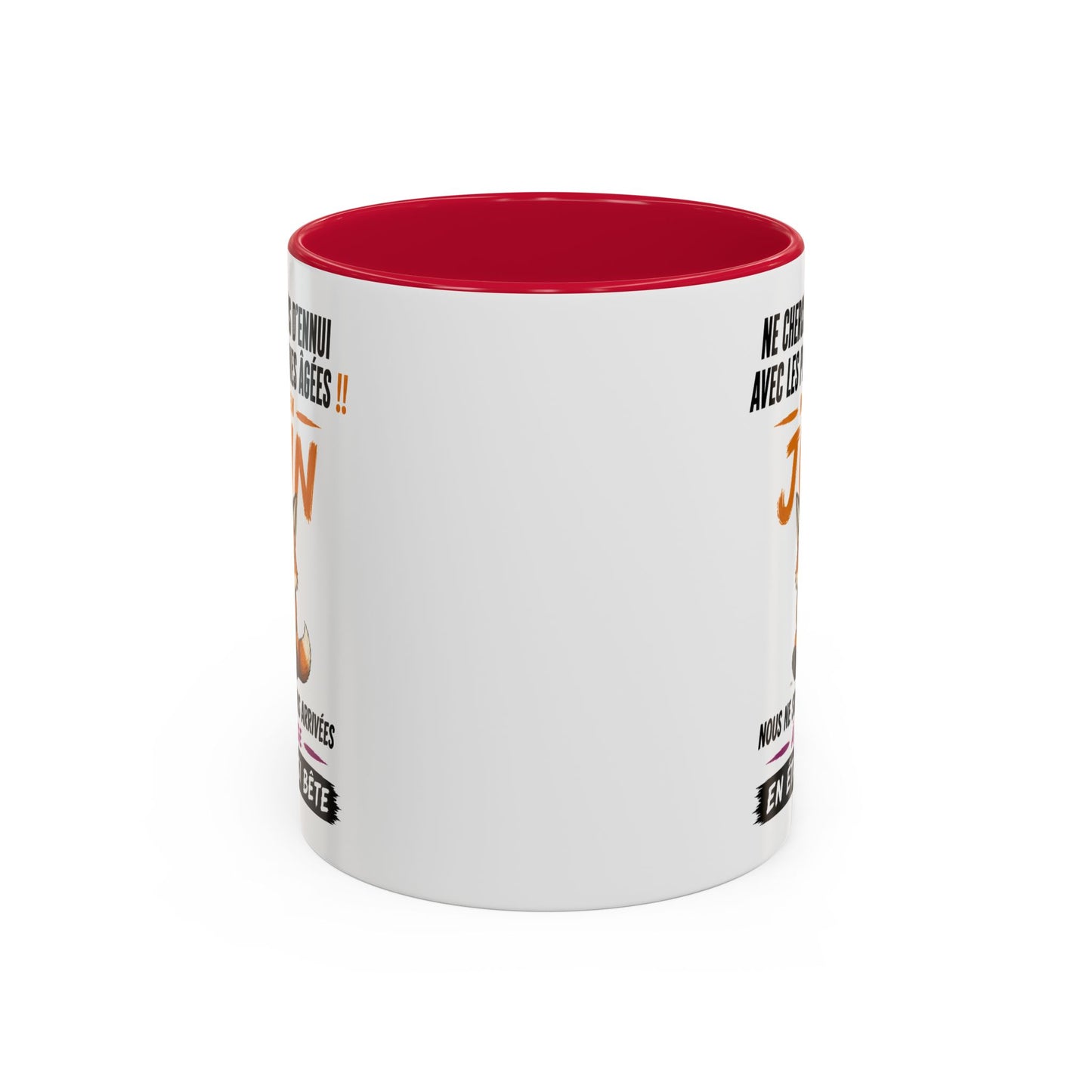 Tasse Humour Personnes Nées en Juin – Mug Renard Drôle Senior Retraité – Cadeau Anniversaire Homme Femme 325ml