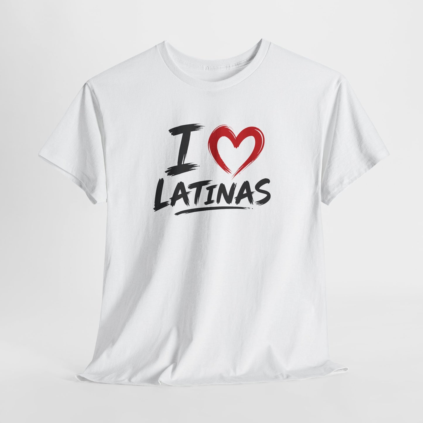 T-Shirt Homme I Love Latinas – Tee Shirt Humour Latino Latinas Amour Cadeau Homme