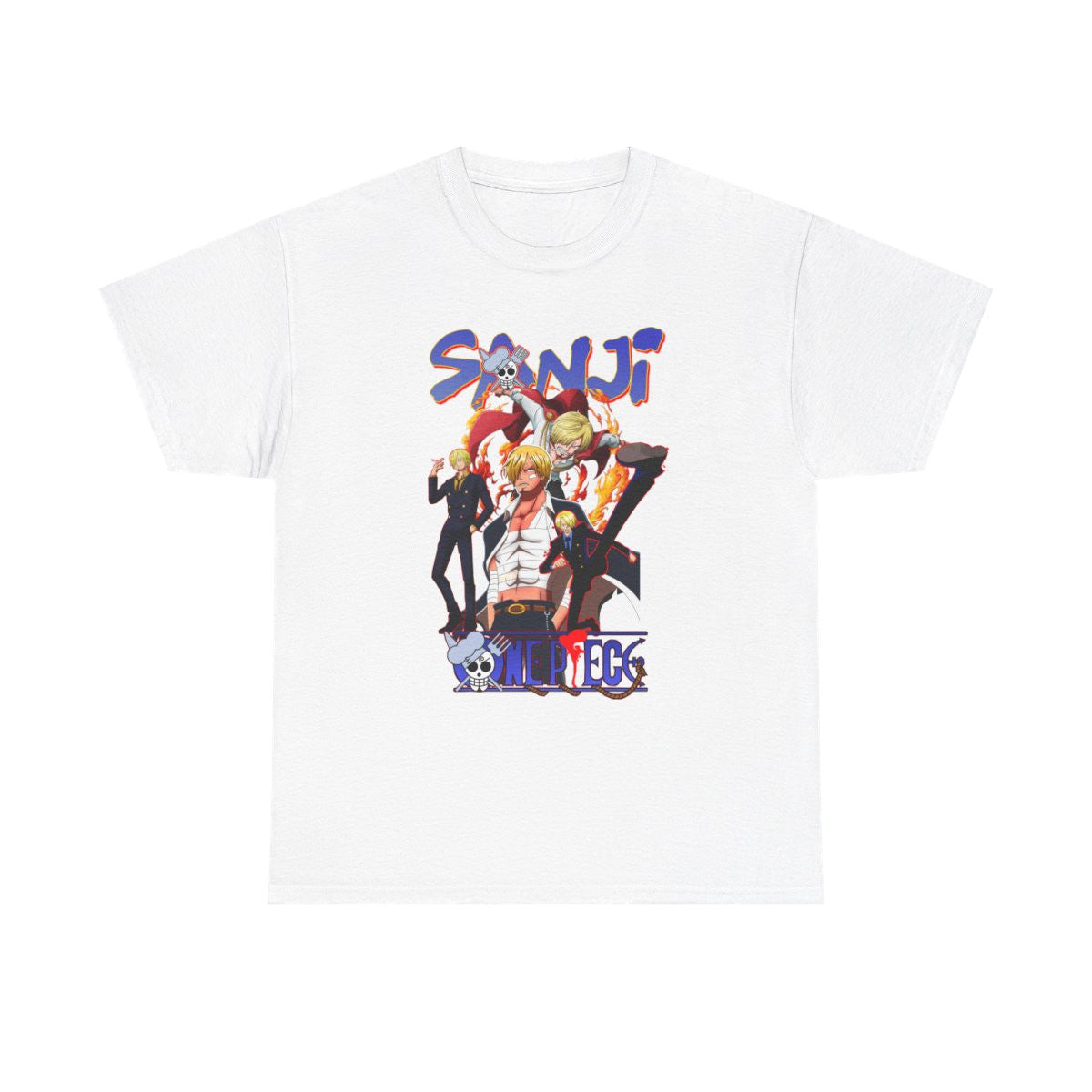Tee shirt Unisex Sanji One piece Homme/Femme