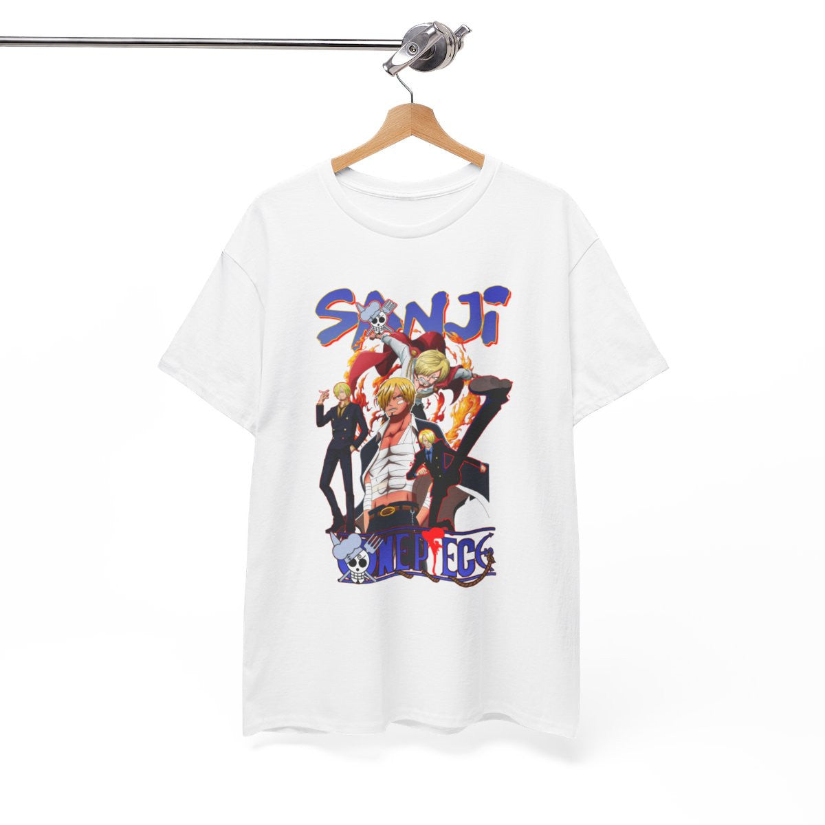 Tee shirt Unisex Sanji One piece Homme/Femme