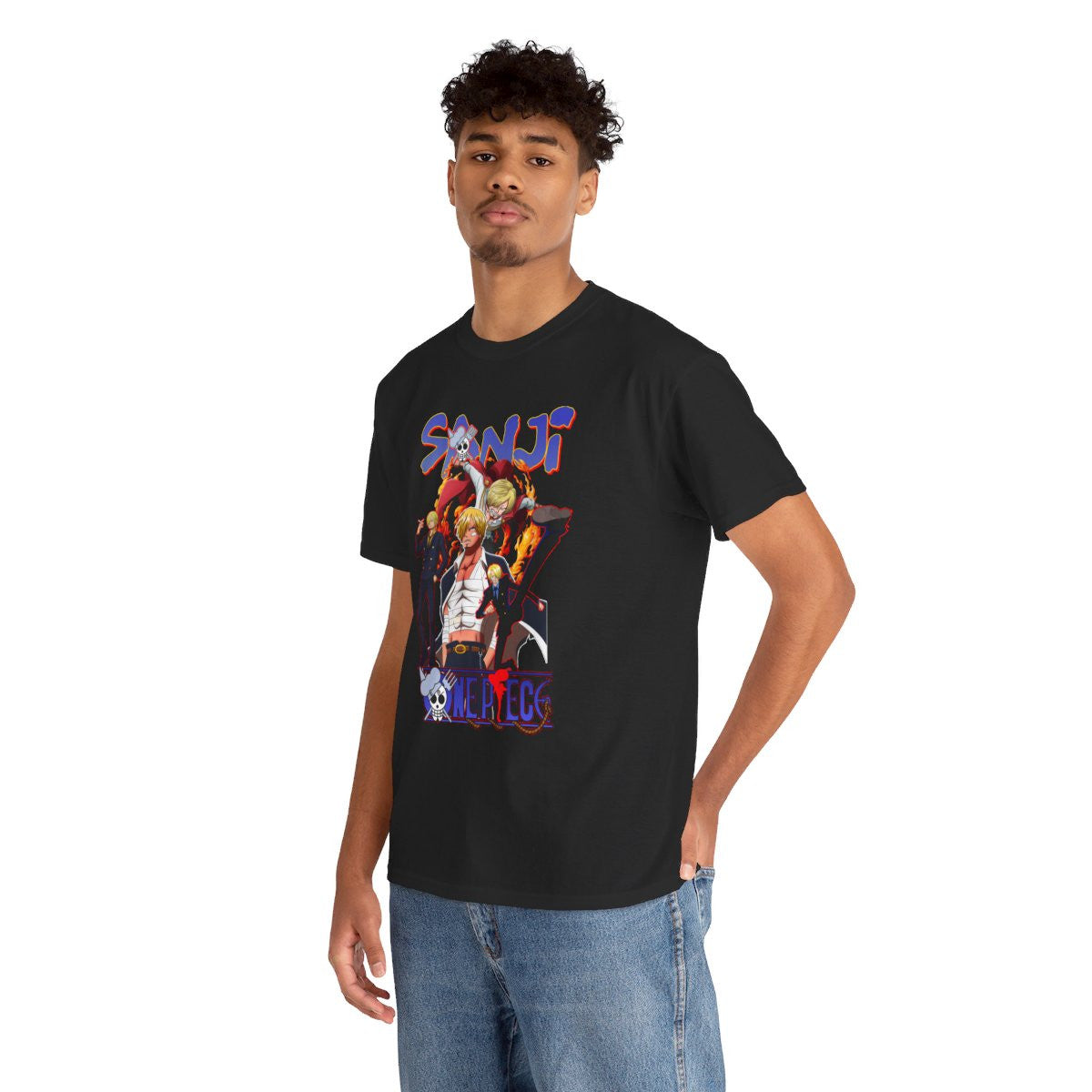 Tee shirt Unisex Sanji One piece Homme/Femme