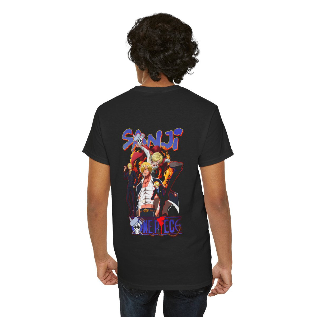 Tee shirt Unisex Sanji One piece Homme/Femme