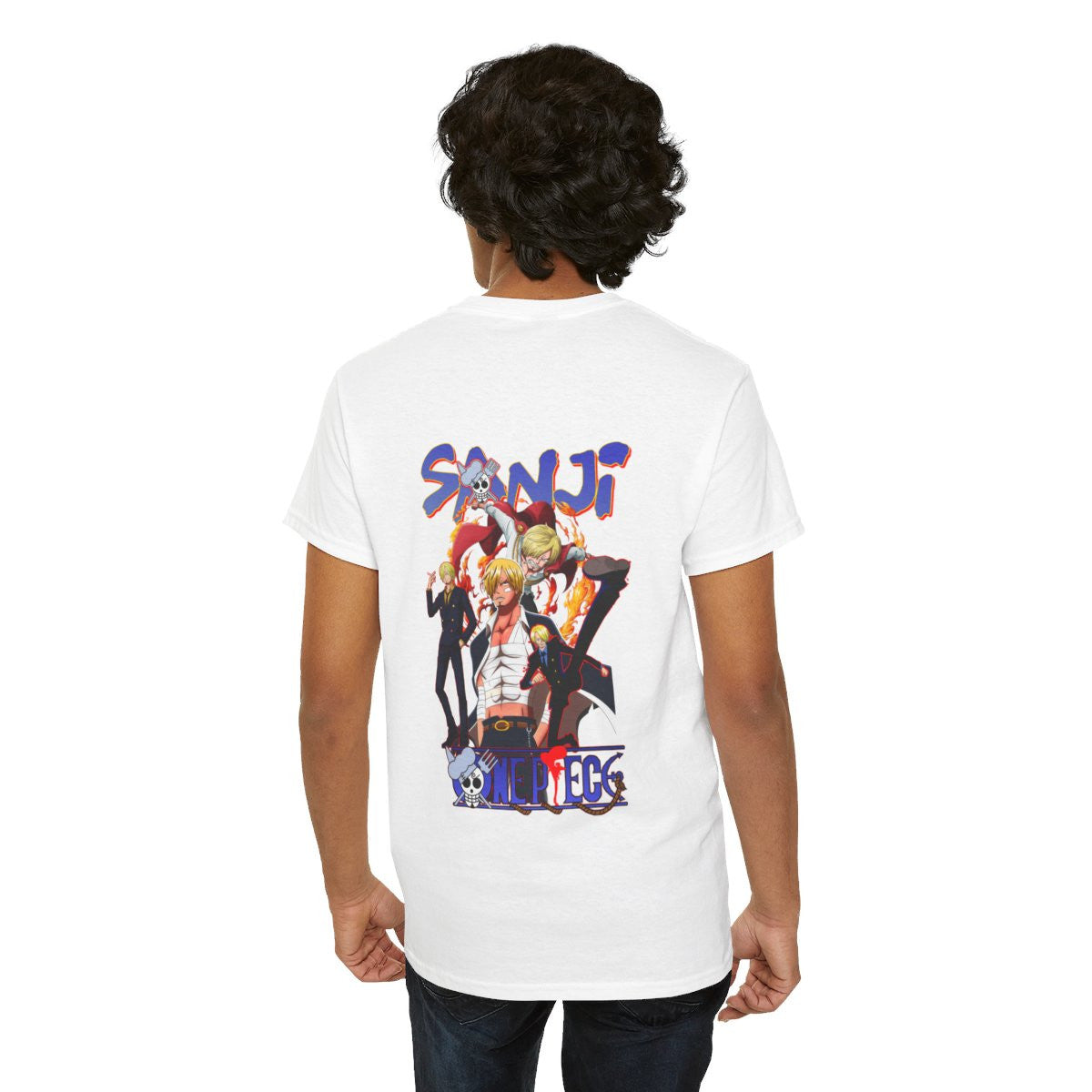 Tee shirt Unisex Sanji One piece Homme/Femme