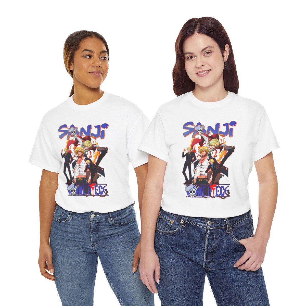 Tee shirt Unisex Sanji One piece Homme/Femme