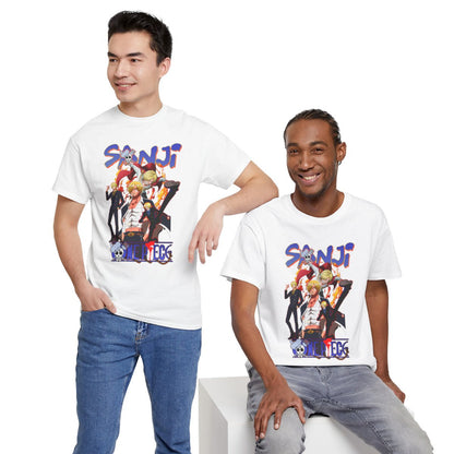 Tee shirt Unisex Sanji One piece Homme/Femme