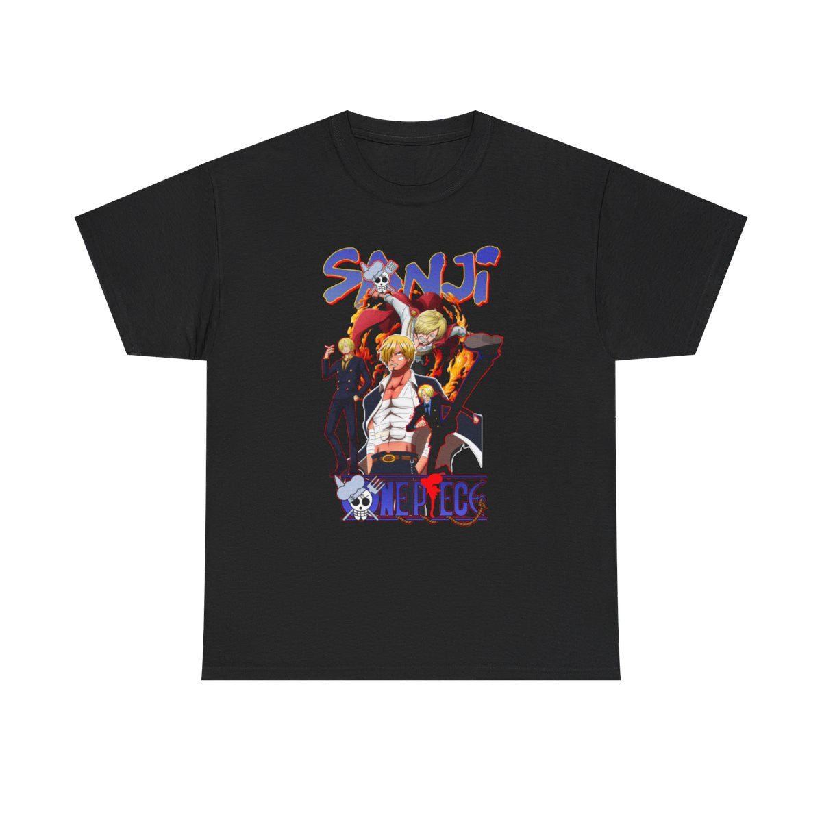 Tee shirt Unisex Sanji One piece Homme/Femme