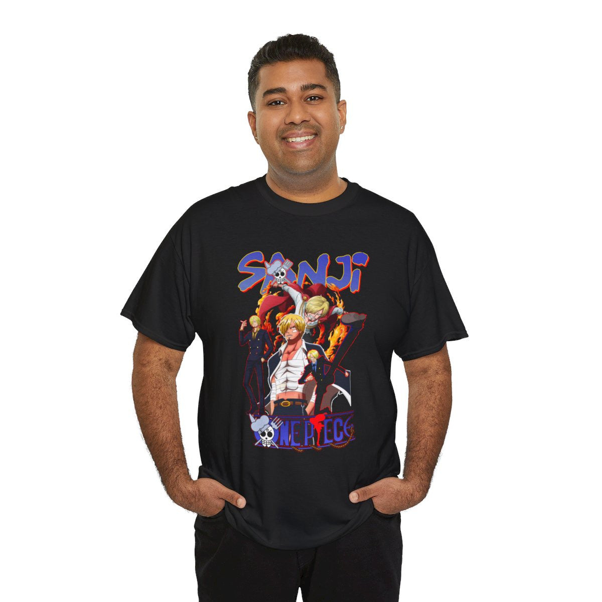 Tee shirt Unisex Sanji One piece Homme/Femme
