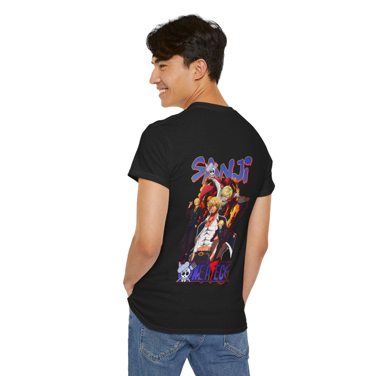 Tee shirt Unisex Sanji One piece Homme/Femme