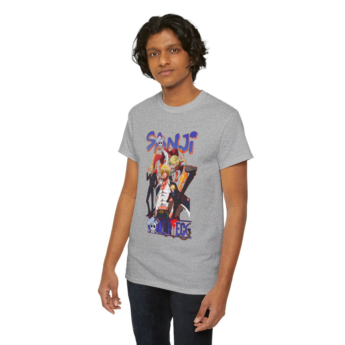 Tee shirt Unisex Sanji One piece Homme/Femme
