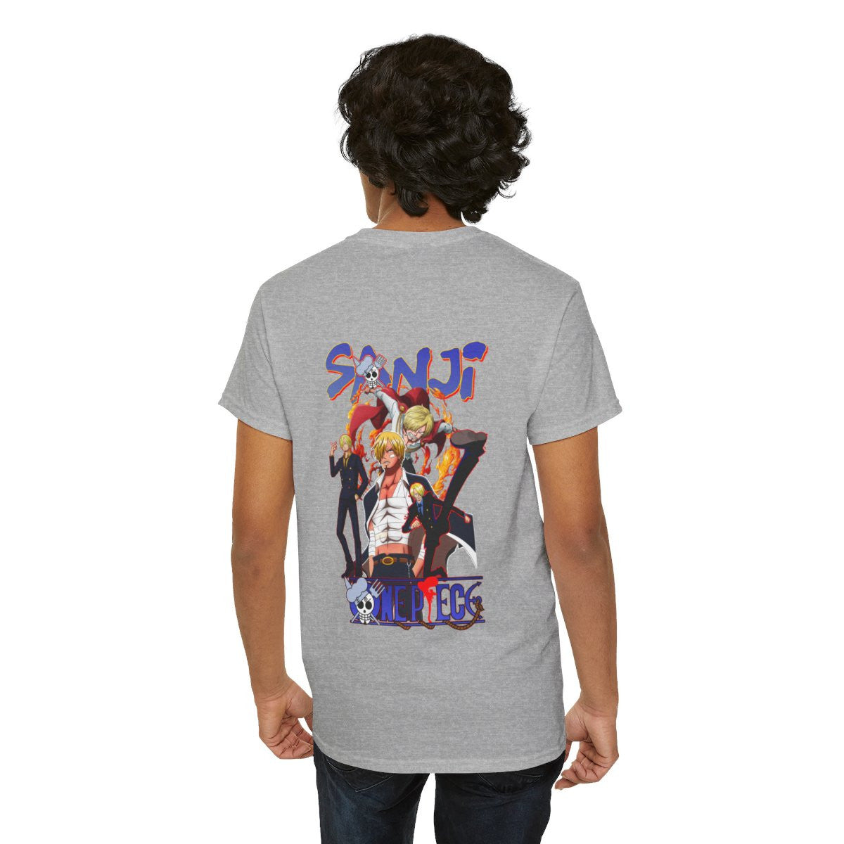 Tee shirt Unisex Sanji One piece Homme/Femme