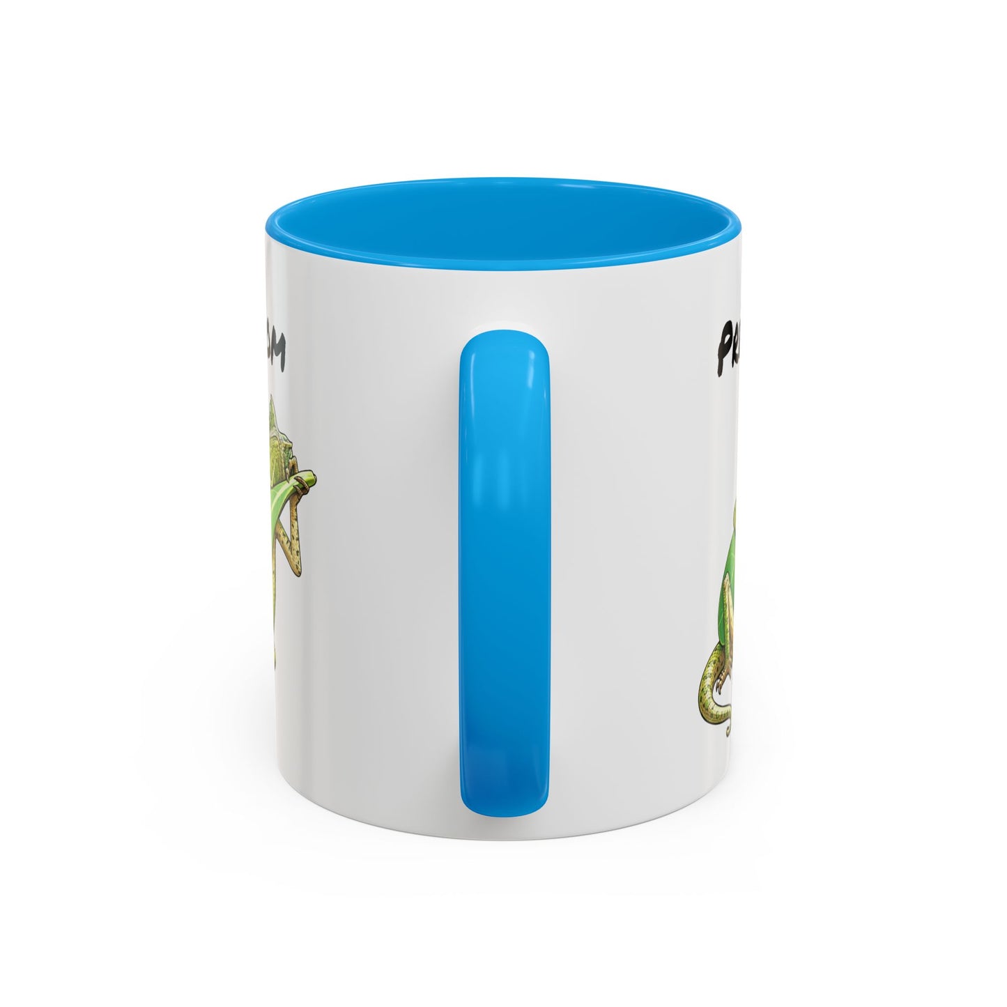 Tasse Iguane Guitare Personnalisable 325ml – Mug Céramique Animal Musicien Tropical Prénom Cadeau Original
