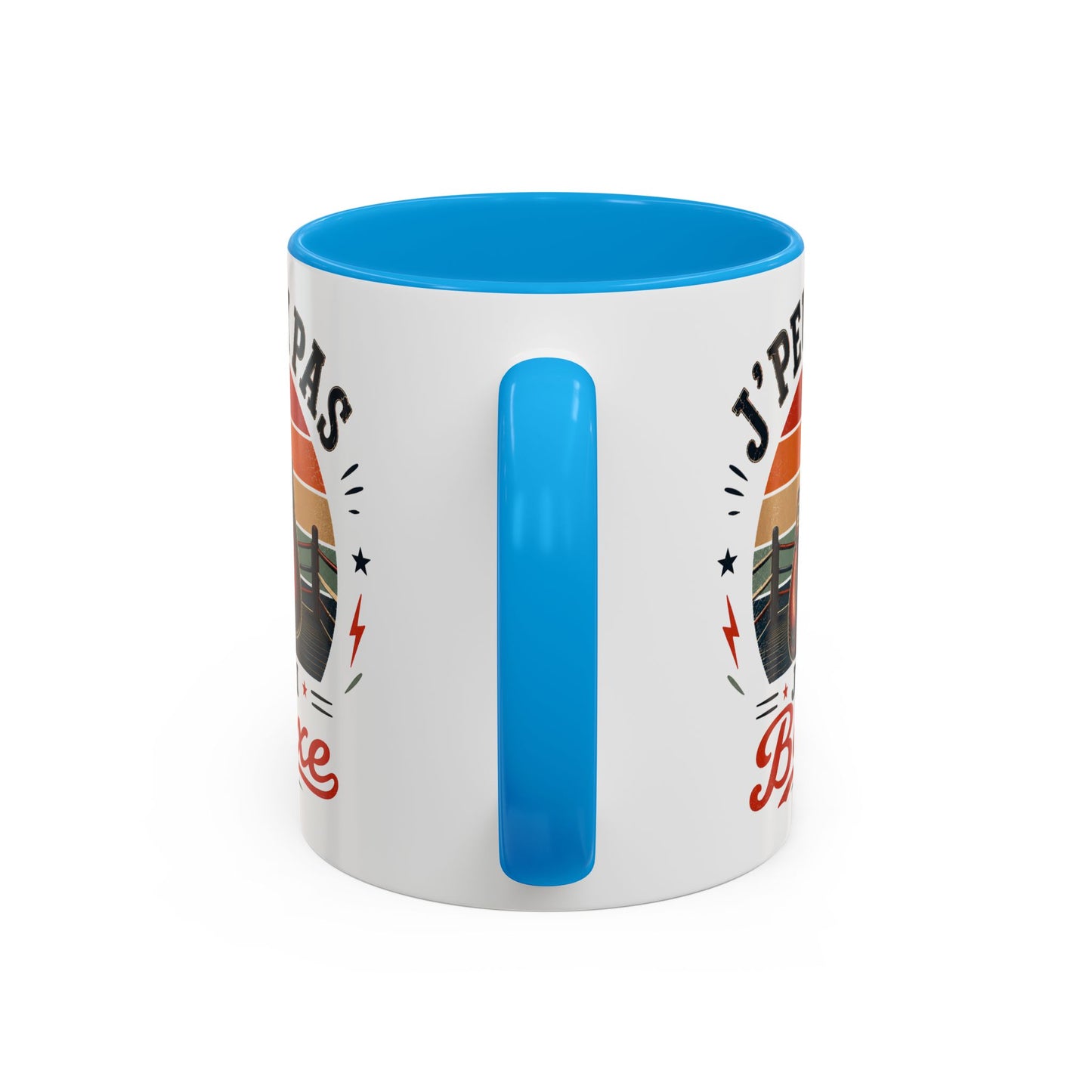 Tasse J’Peux Pas J’Ai Boxe – Mug Boxe Vintage Humoristique – Cadeau Boxeur Homme Femme 325ml