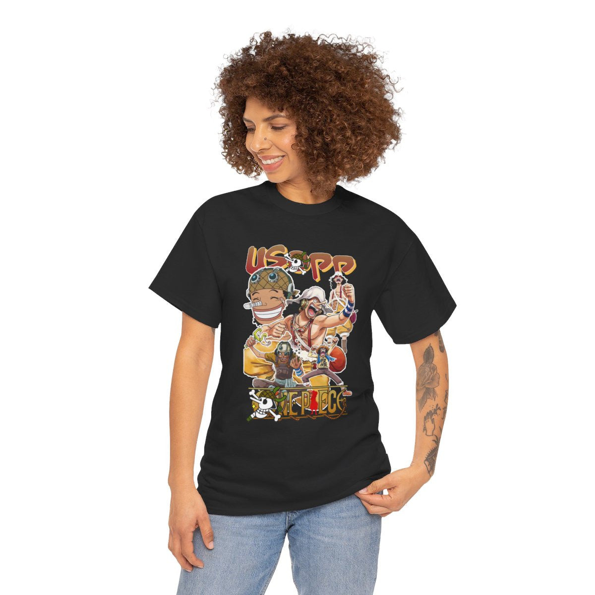 Tee shirt Unisex Usopp One piece Homme/Femme