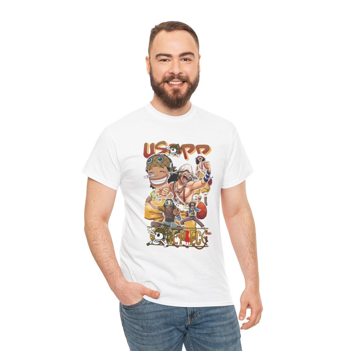 Tee shirt Unisex Usopp One piece Homme/Femme
