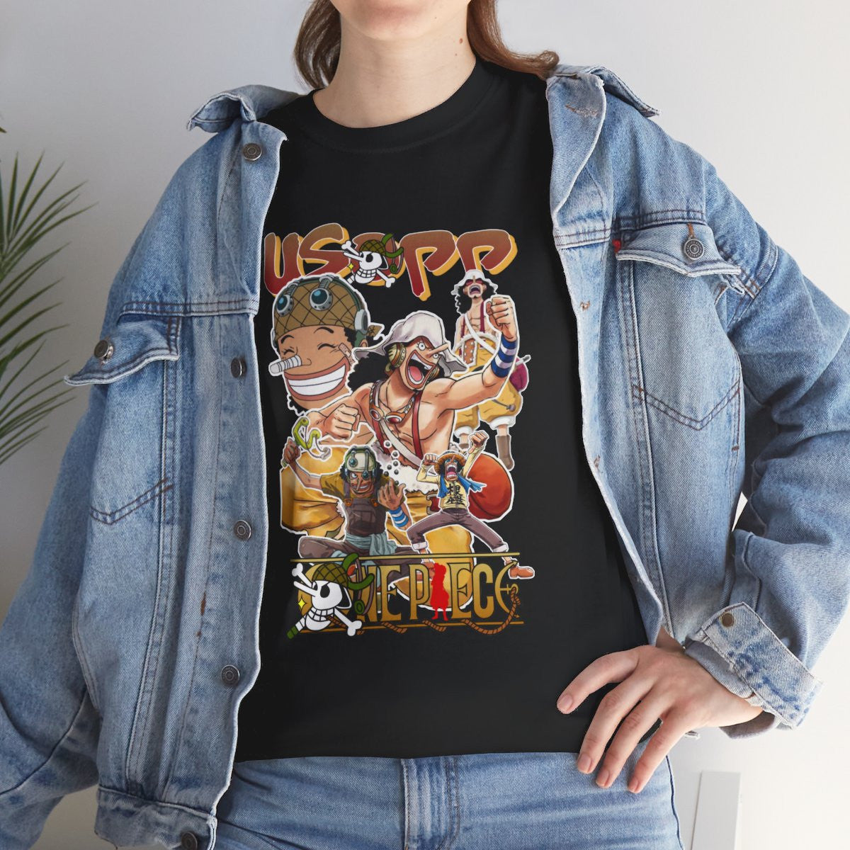Tee shirt Unisex Usopp One piece Homme/Femme