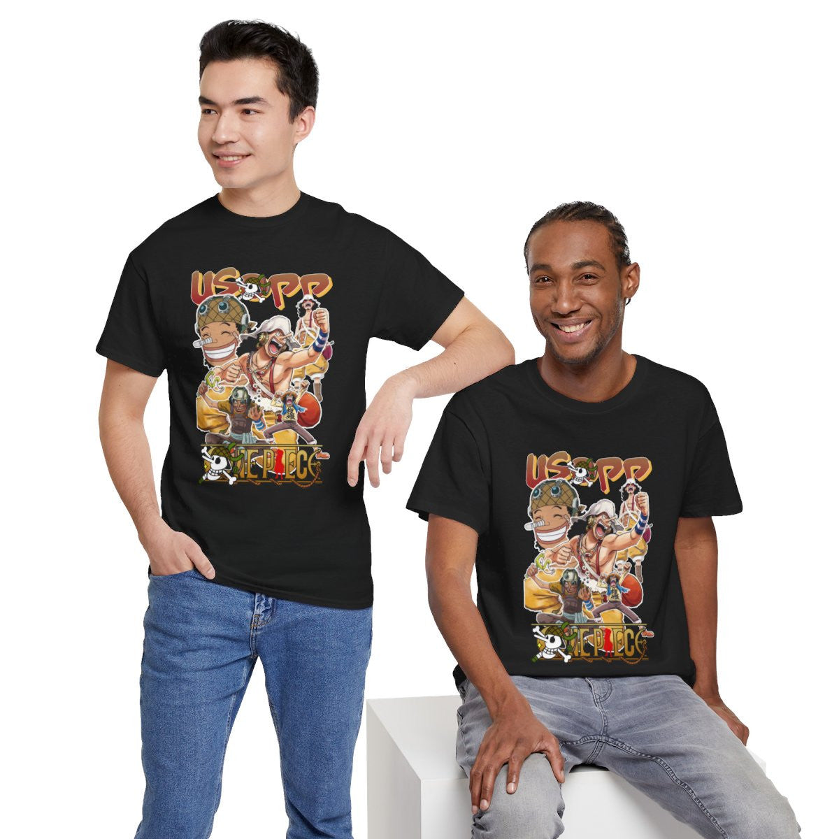Tee shirt Unisex Usopp One piece Homme/Femme
