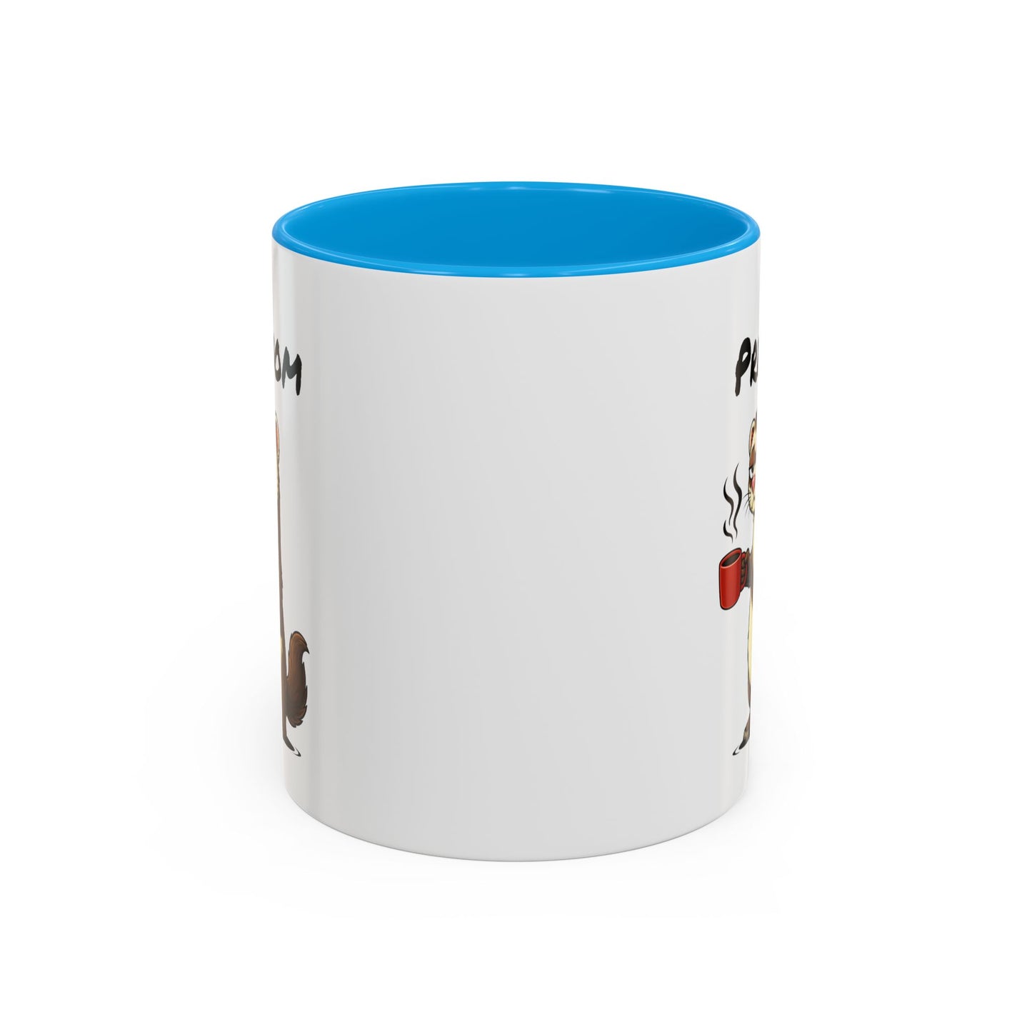 Mug Furet Personnalisable 325ml – Tasse Café Humour Fatigue Matin Drôle Cadeau