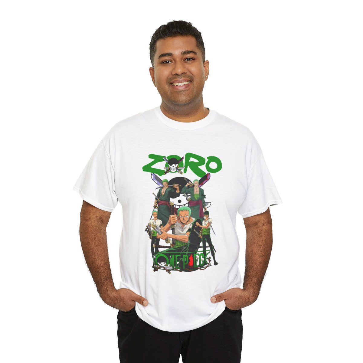 Tee shirt Unisex Zoro One piece Homme/Femme
