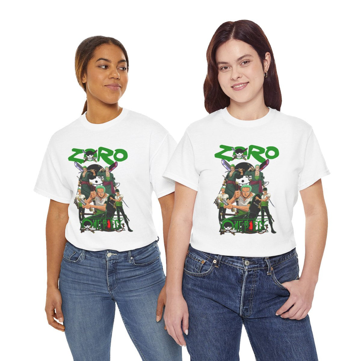 Tee shirt Unisex Zoro One piece Homme/Femme