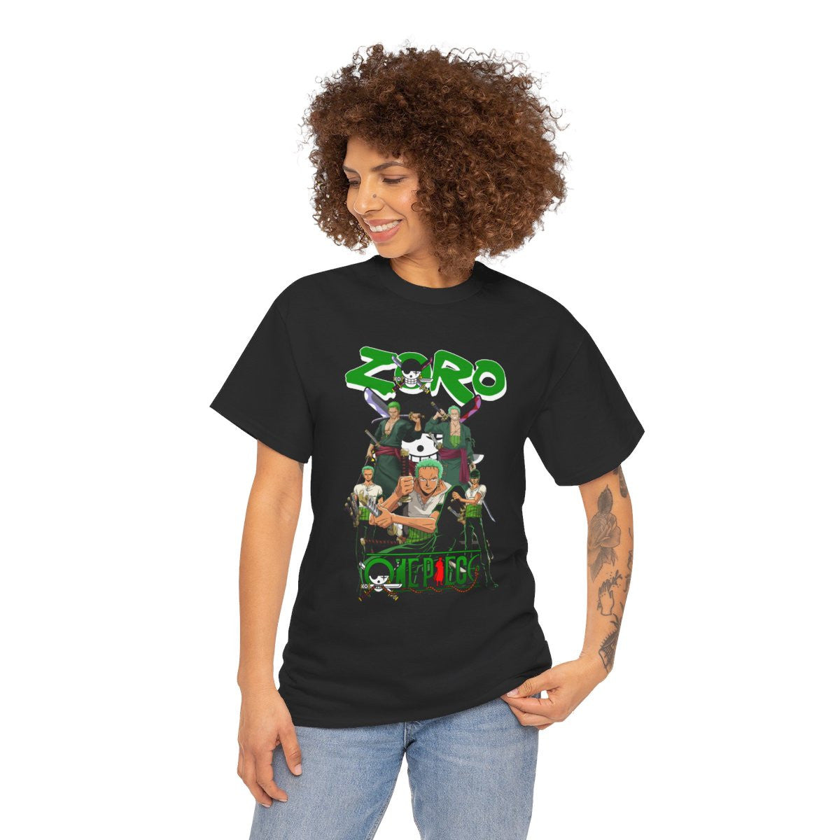 Tee shirt Unisex Zoro One piece Homme/Femme