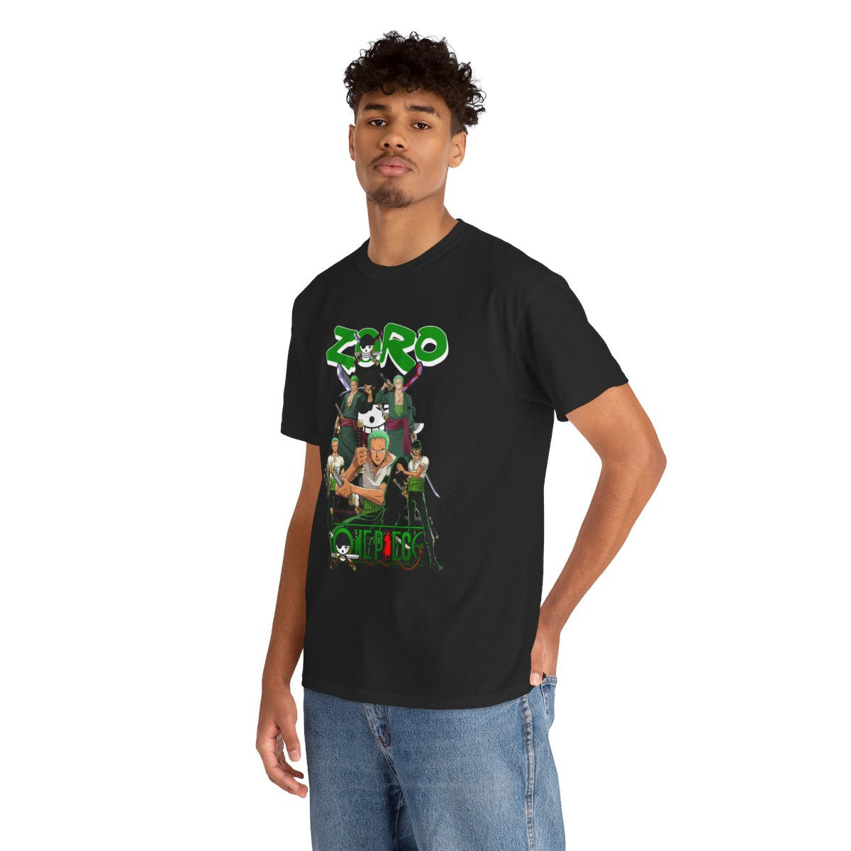 Tee shirt Unisex Zoro One piece Homme/Femme