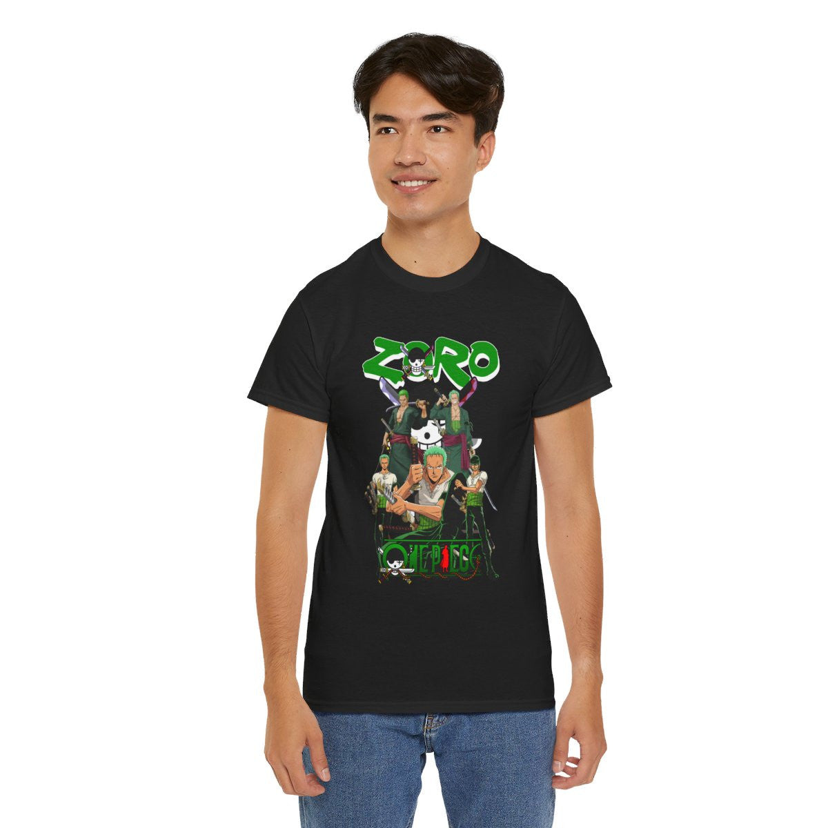 Tee shirt Unisex Zoro One piece Homme/Femme