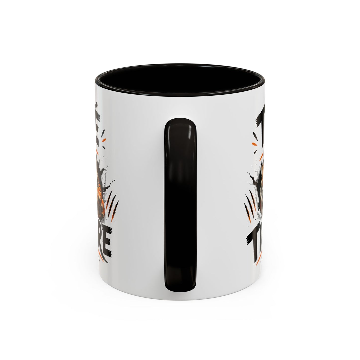 Tasse Tié Un Tigre – Mug Humour Animal Sauvage – Cadeau Original Tigre Félin 325ml