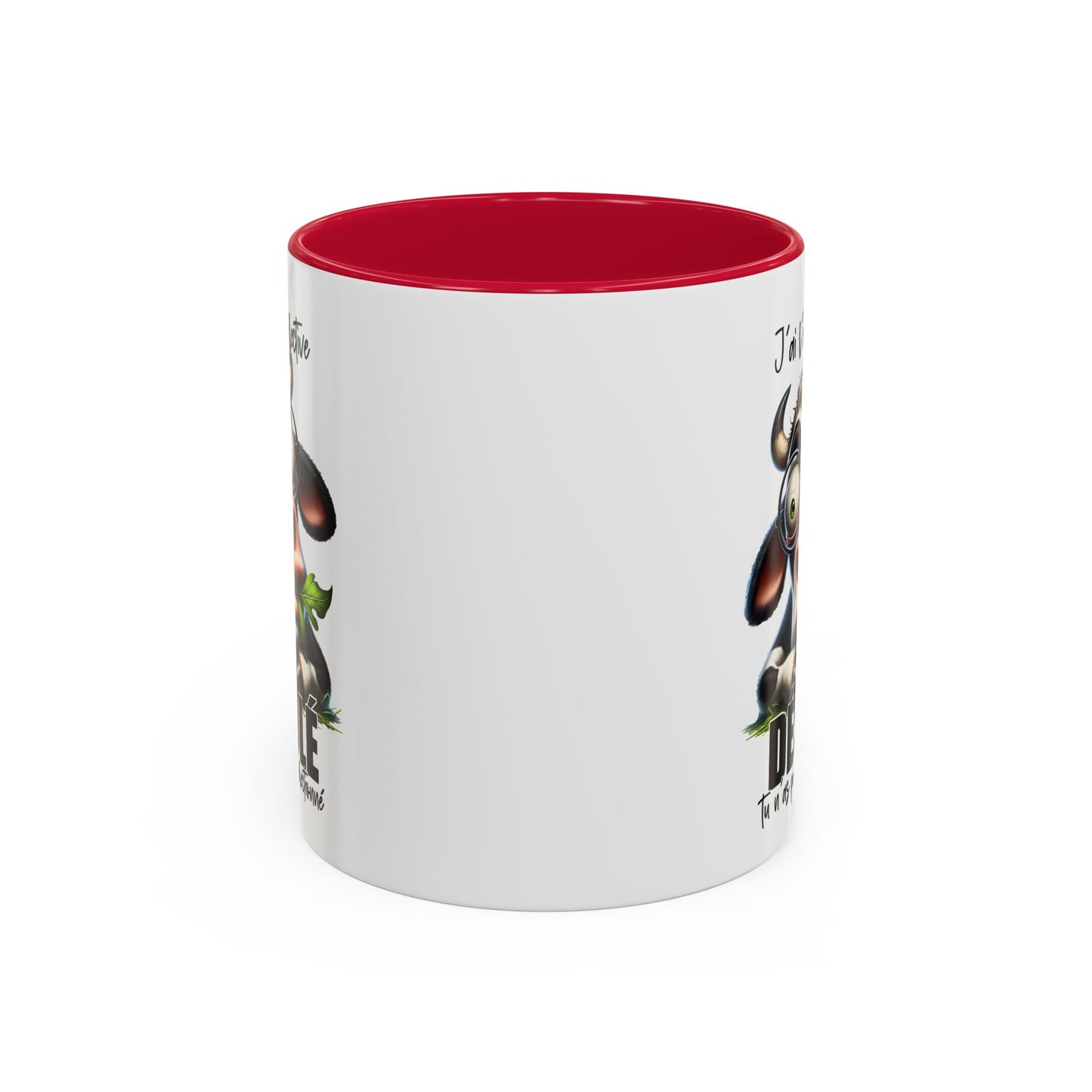 Tasse J’Ai L’Ouïe Sélective Désolé Tu N’As Pas Été Sélectionné – Mug Humour Vache Drôle 325ml
