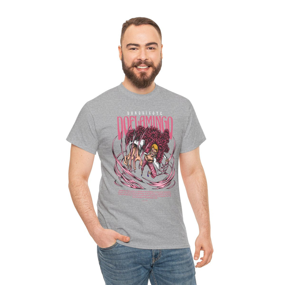 Tee shirt Unisex Doflamingo One piece Homme Femme