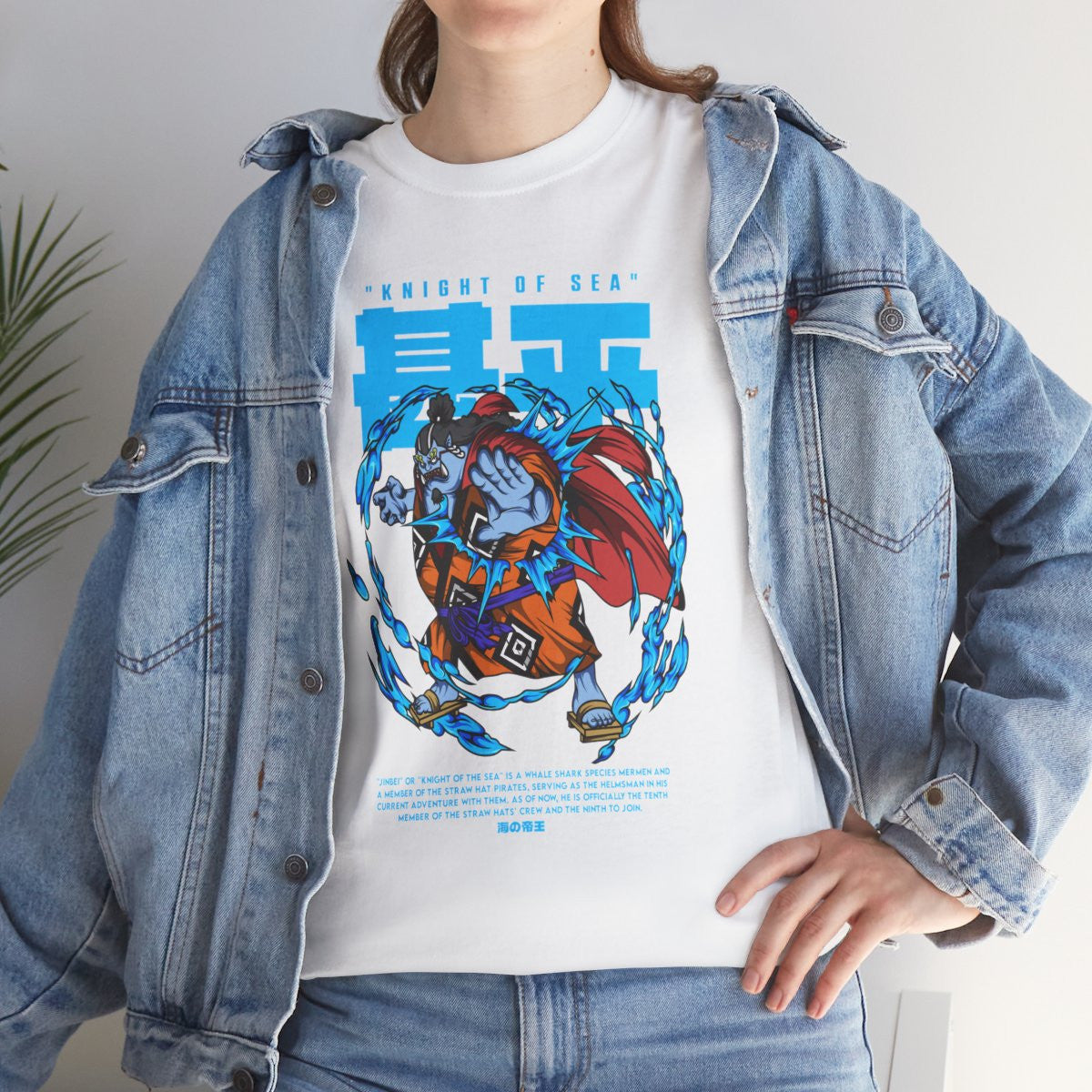 Tee shirt Unisex Jinbei One piece Homme/Femme