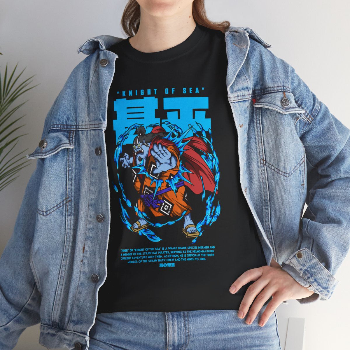 Tee shirt Unisex Jinbei One piece Homme/Femme