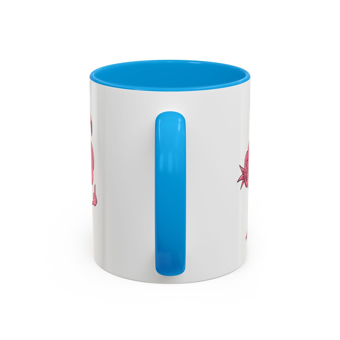 Tasse Flamant Rose Humoristique – Mug Flamant Insolent Doigt d’Honneur – Cadeau Drôle Adulte