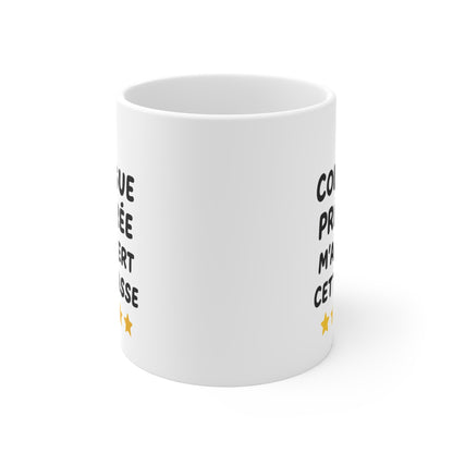 Tasse Céramique 325ml “Ma Collègue Préférée” – Mug Cadeau Humour Bureau Collègues