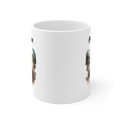 Mug Personnalisé Clown Horreur 325ml – Tasse Céramique Prénom Halloween – Cadeau Effrayant Film
