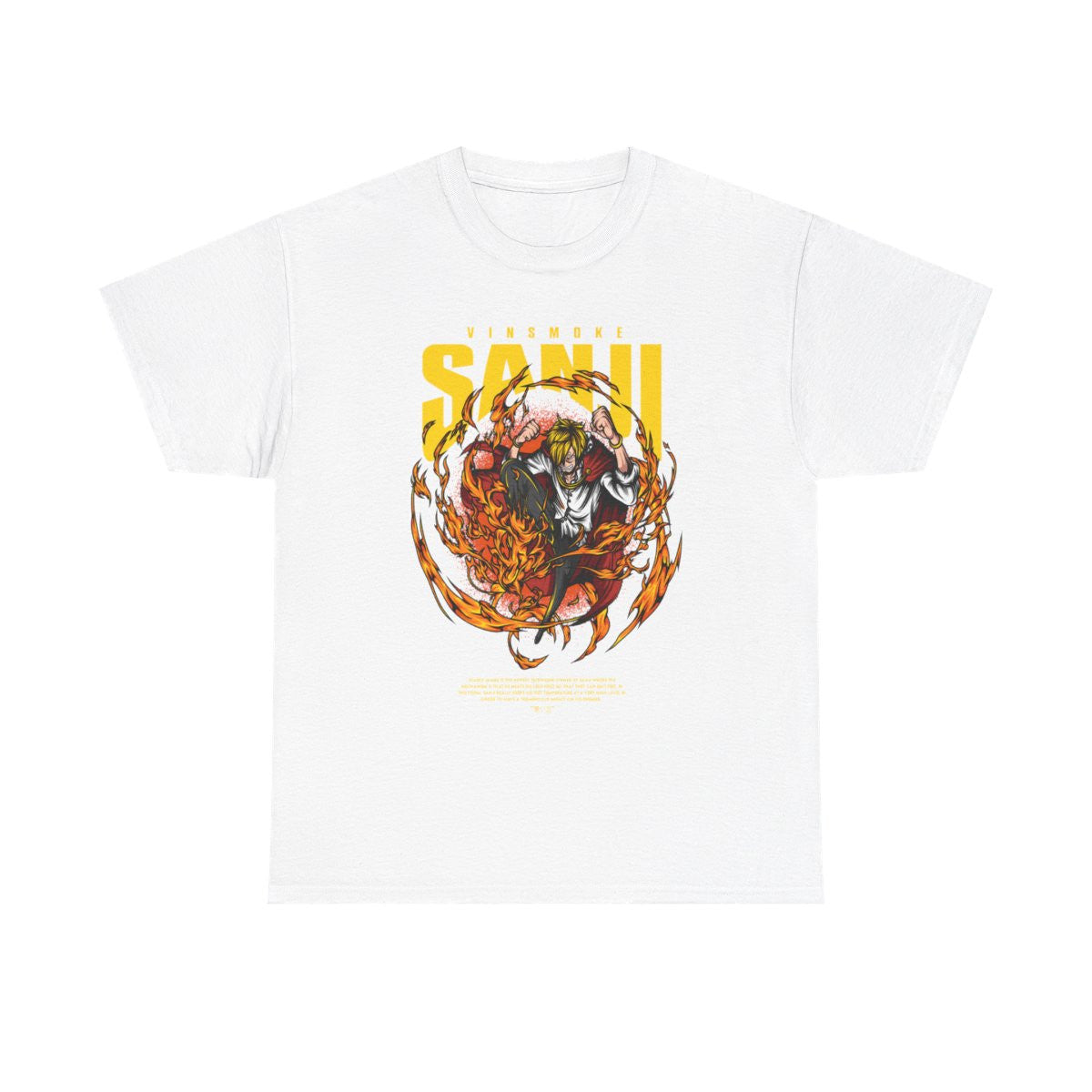 Tee shirt Unisex One Piece Sanji Homme/Femme