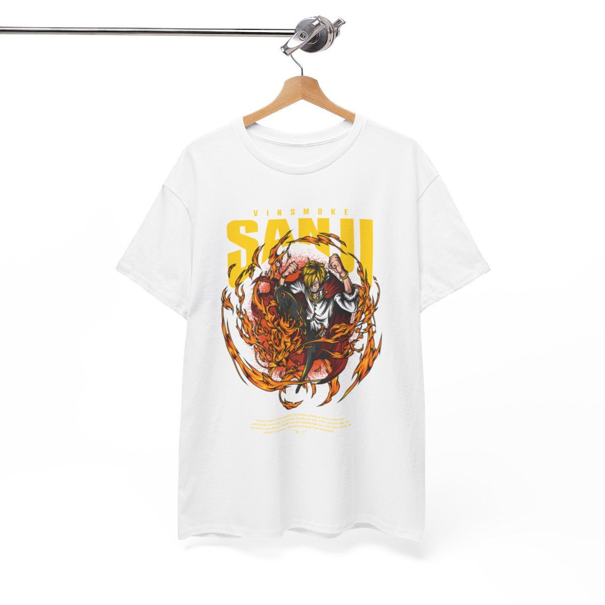 Tee shirt Unisex One Piece Sanji Homme/Femme