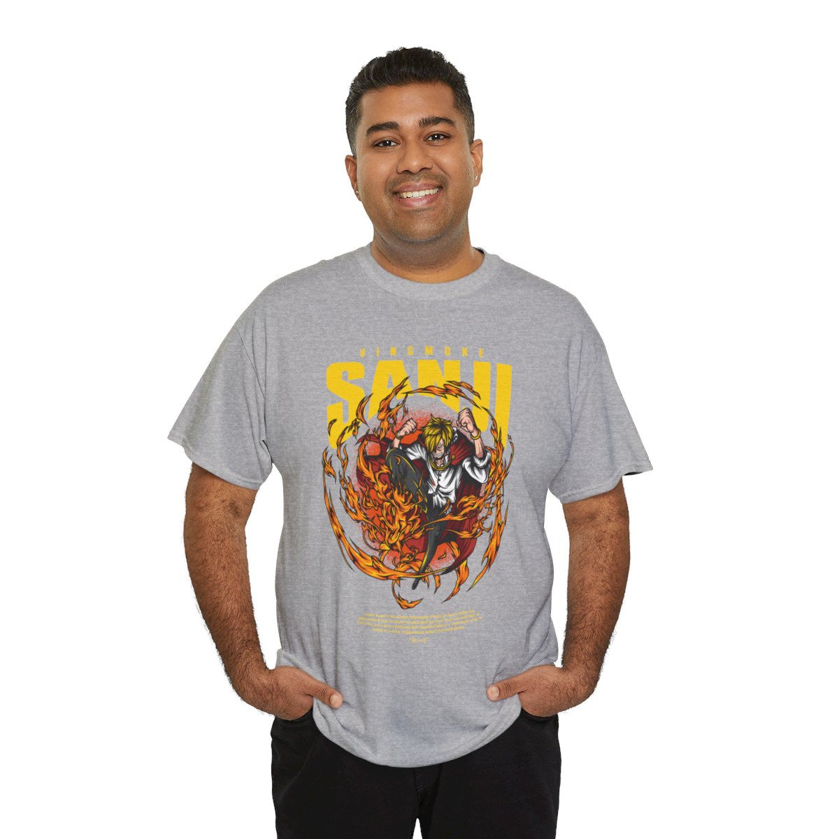 Tee shirt Unisex One Piece Sanji Homme/Femme