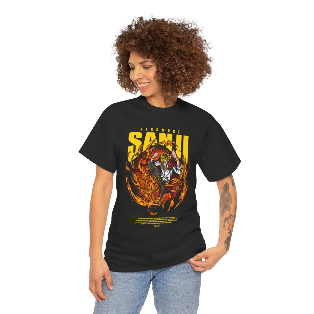 Tee shirt Unisex One Piece Sanji Homme/Femme