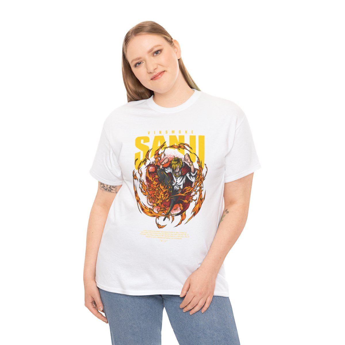 Tee shirt Unisex One Piece Sanji Homme/Femme