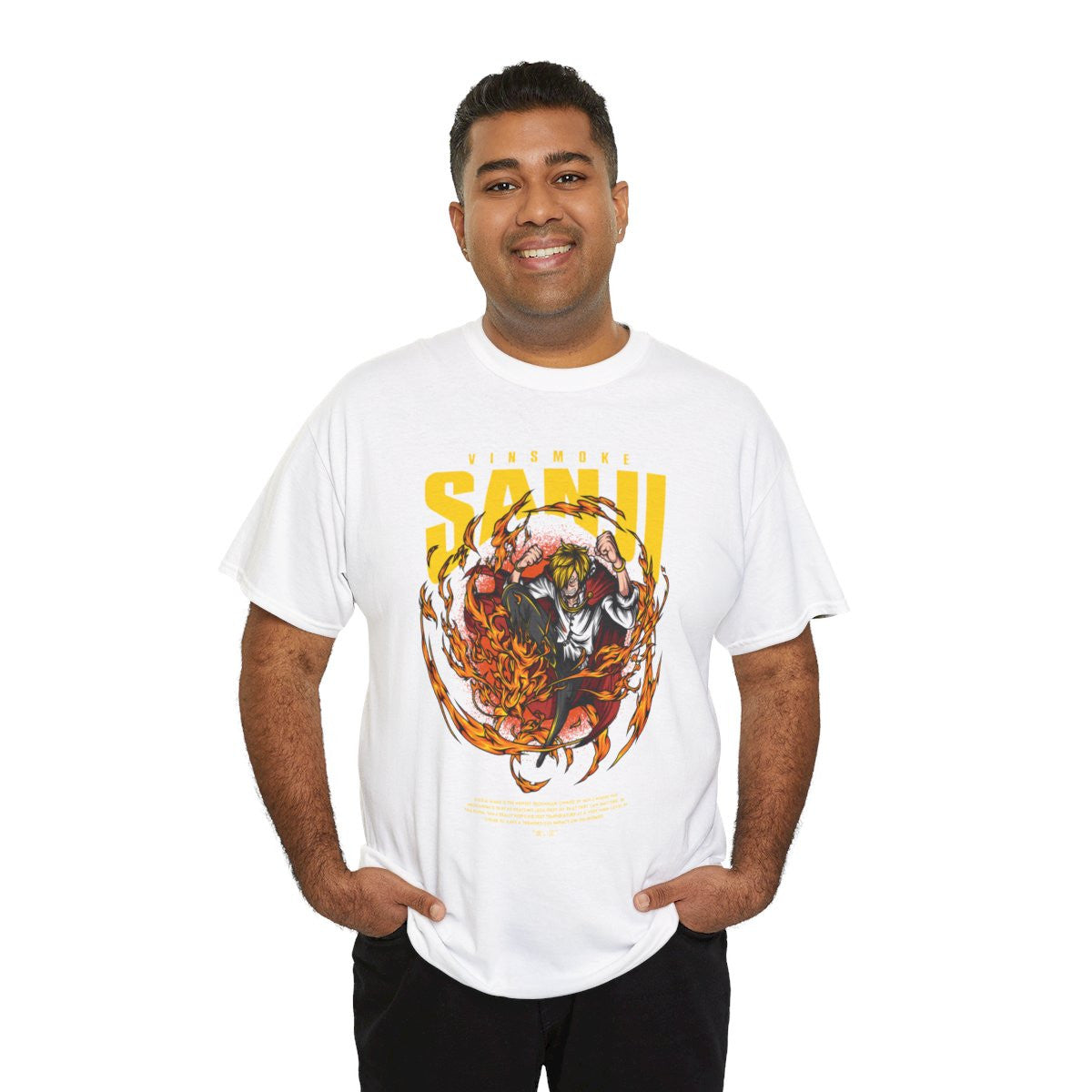 Tee shirt Unisex One Piece Sanji Homme/Femme