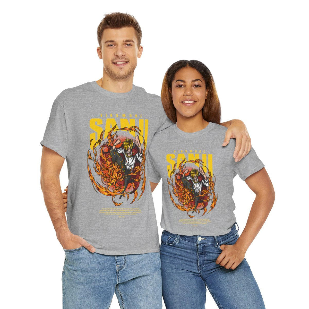 Tee shirt Unisex One Piece Sanji Homme/Femme
