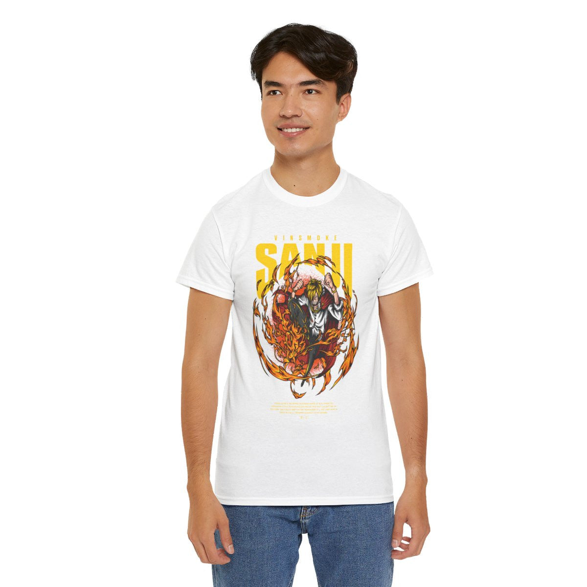 Tee shirt Unisex One Piece Sanji Homme/Femme