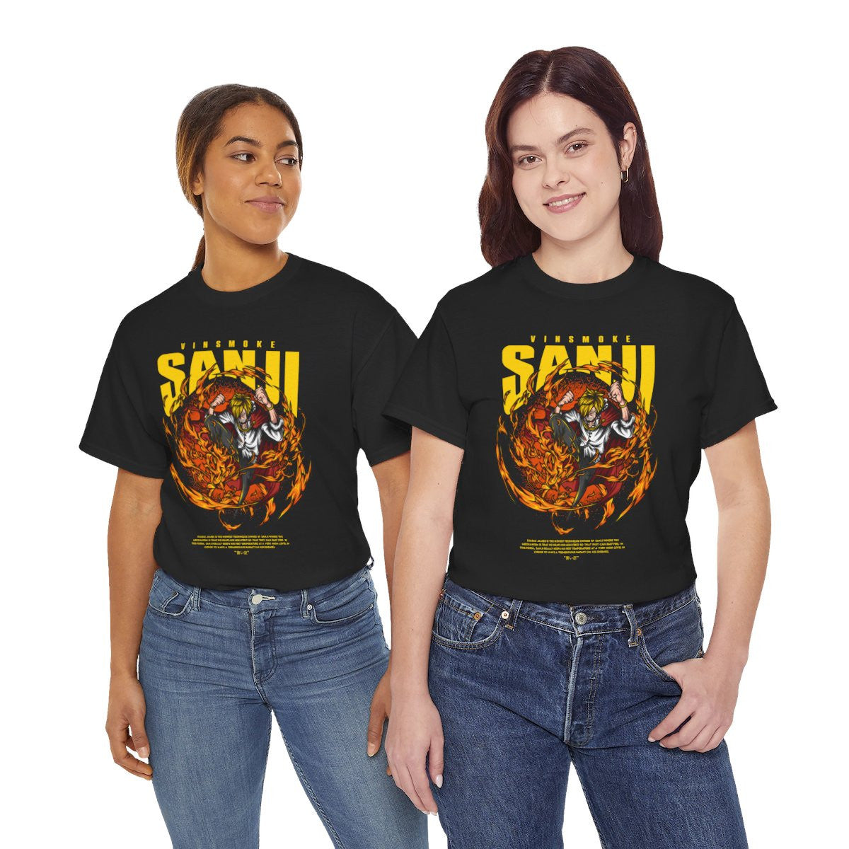 Tee shirt Unisex One Piece Sanji Homme/Femme