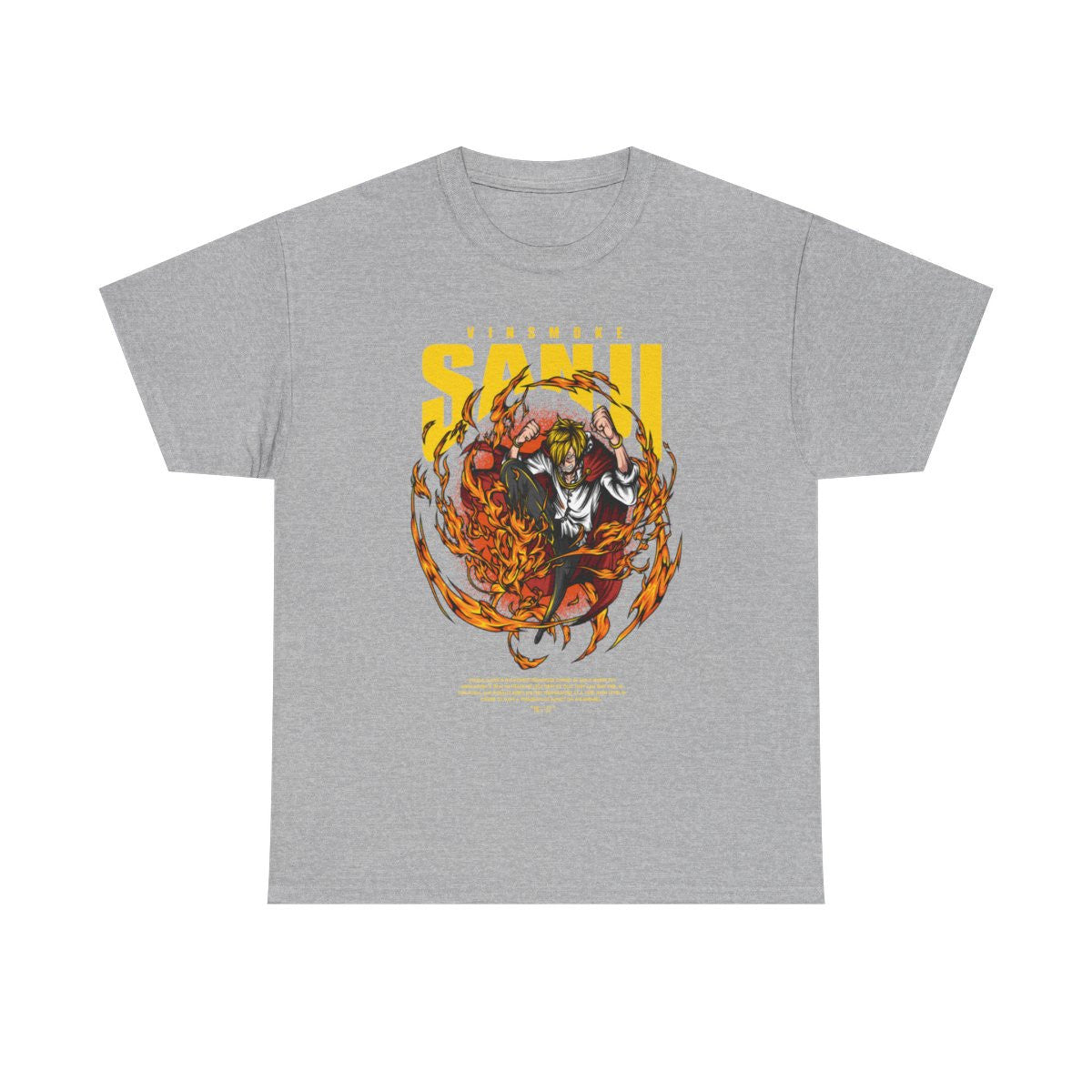 Tee shirt Unisex One Piece Sanji Homme/Femme