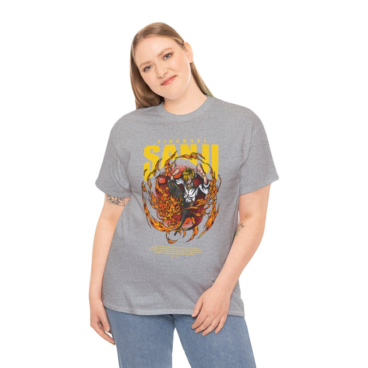 Tee shirt Unisex One Piece Sanji Homme/Femme
