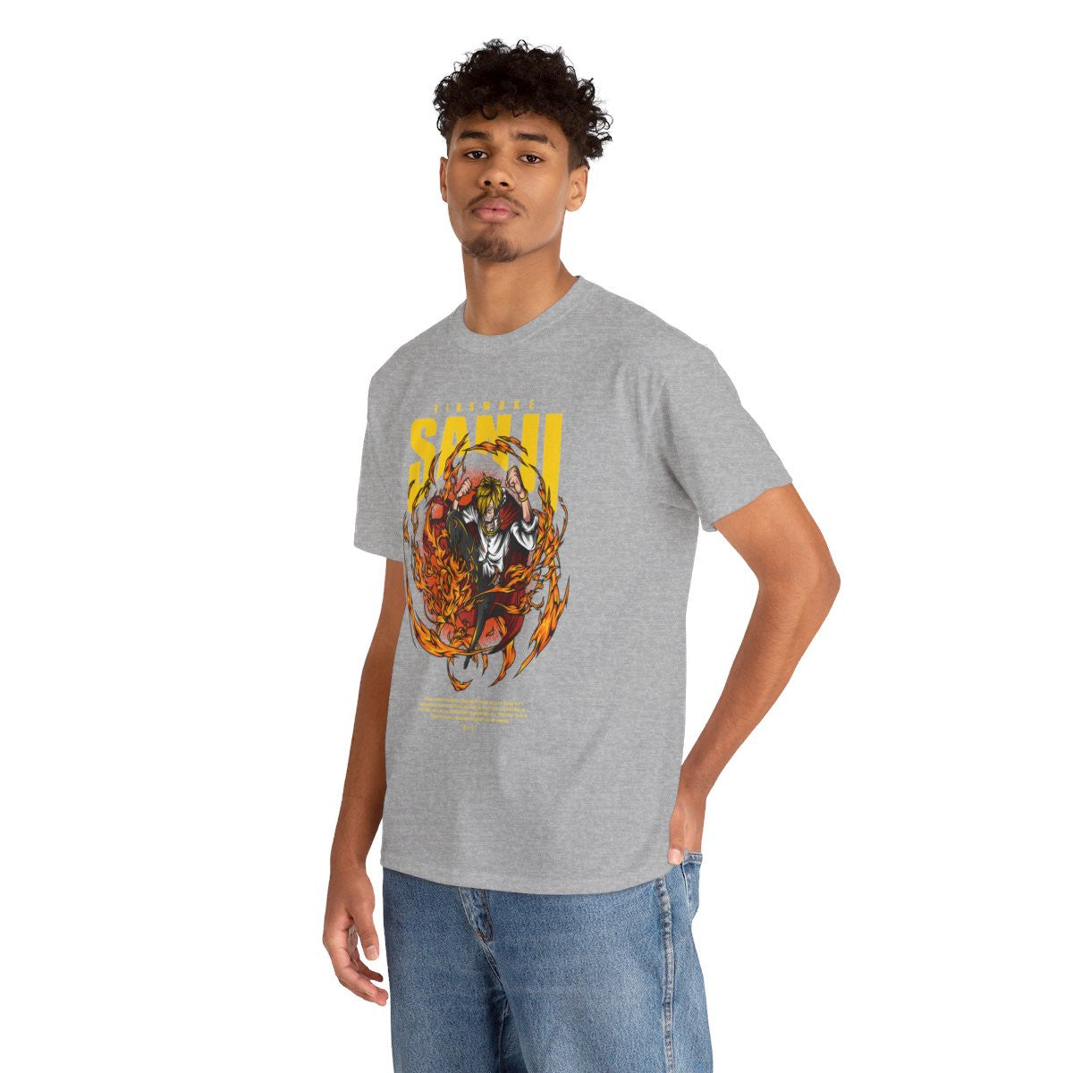 Tee shirt Unisex One Piece Sanji Homme/Femme